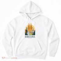 Barcelona Spain Cathedral Spanish City Souvenir Hoodie thumb 0