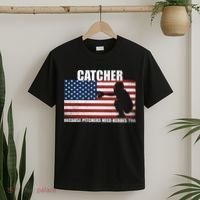Baseball Softball Catcher because Pitchers need Heros too T-Shirt thumb 2