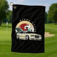 Bippu Style Car Japanese Car Culture Golf Towel thumb 1