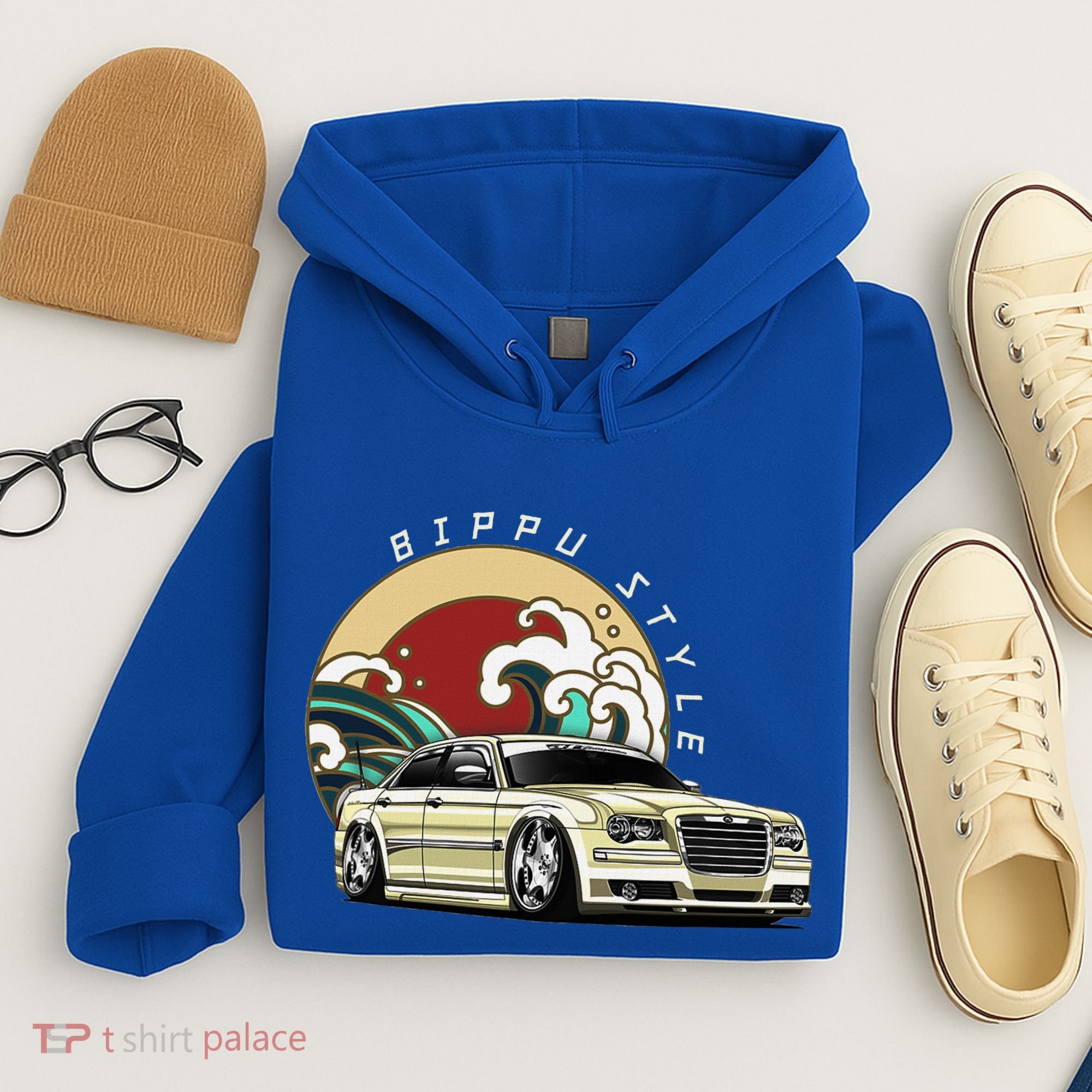 Bippu Style Car Japanese Car Culture Hoodie