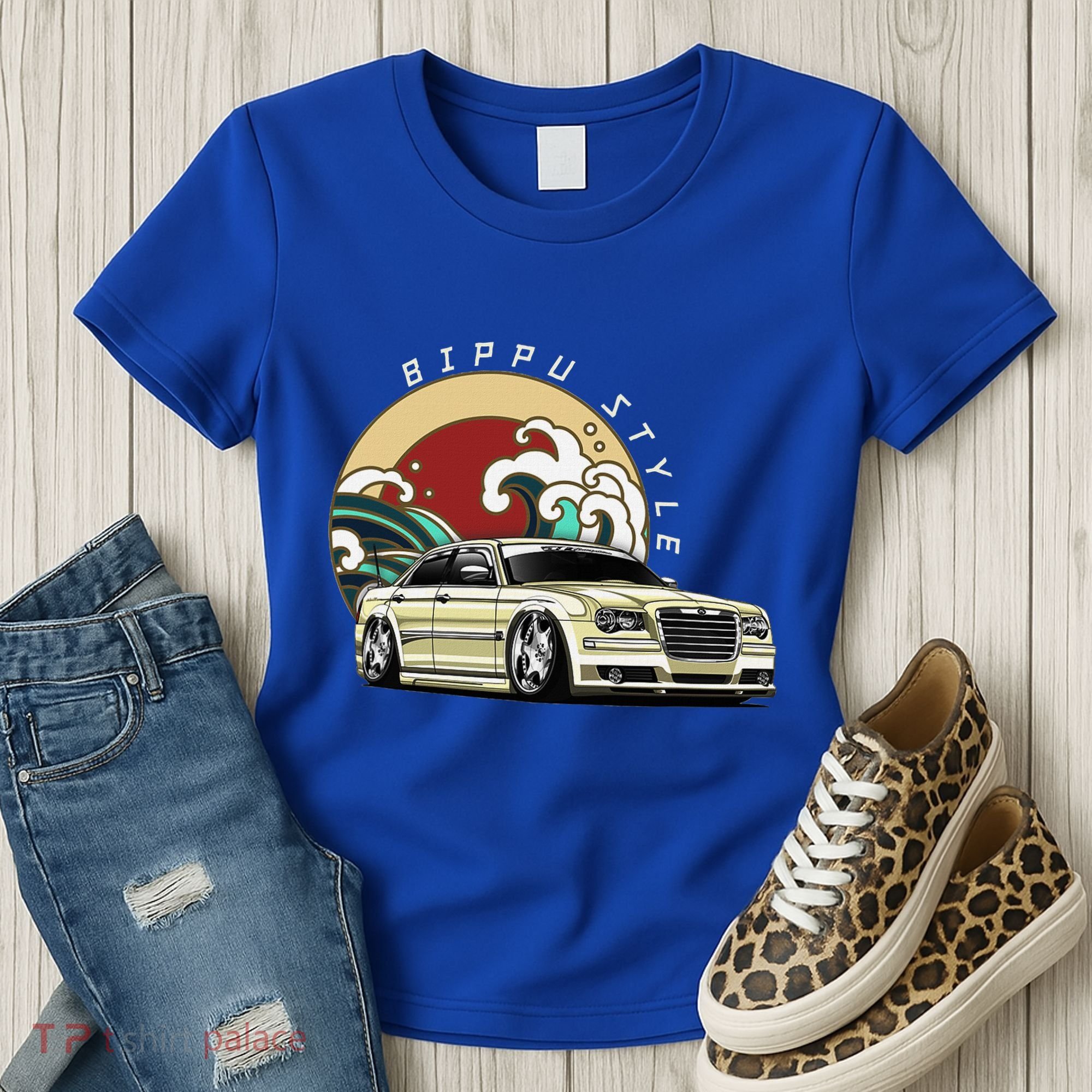 Bippu Style Car Japanese Car Culture Women's T-Shirt