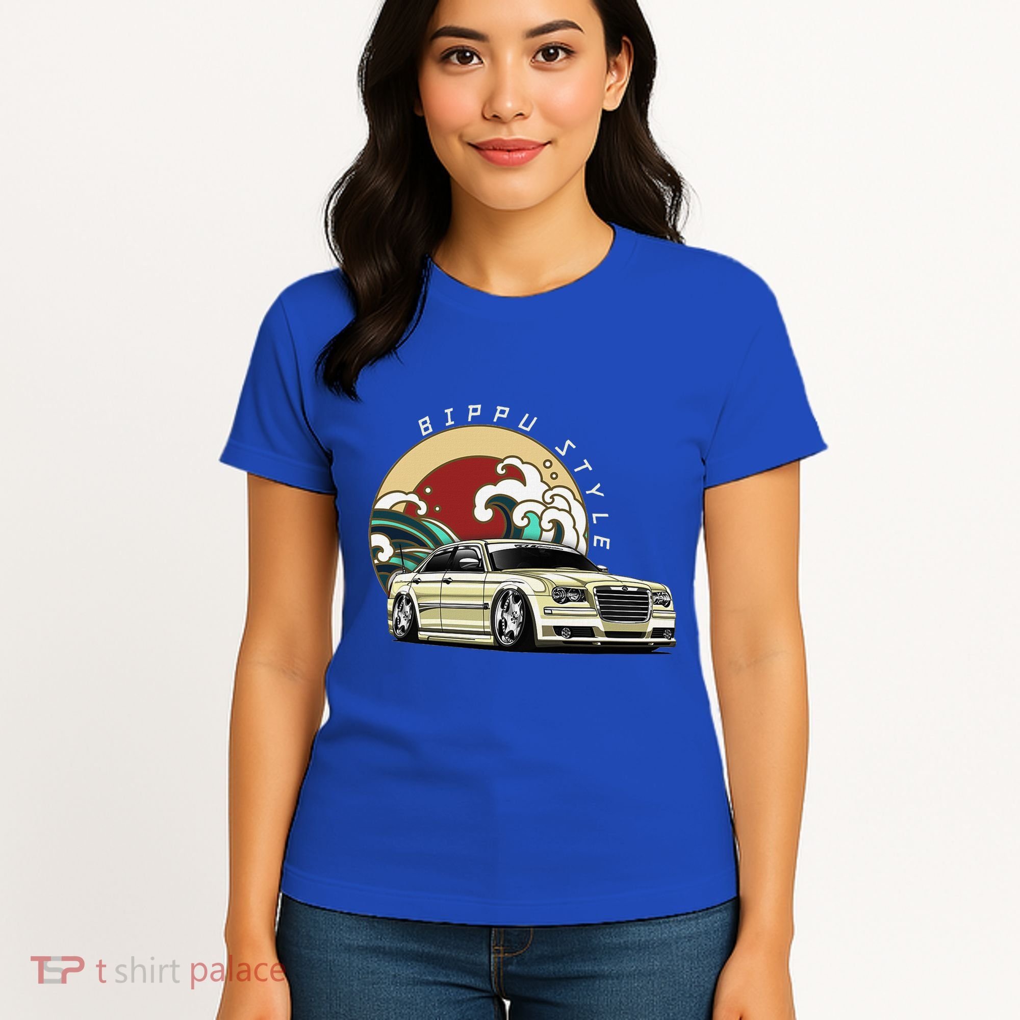 Bippu Style Car Japanese Car Culture Women's T-Shirt