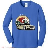 Bippu Style Car Japanese Car Culture Kids Long Sleeve Shirt thumb 0