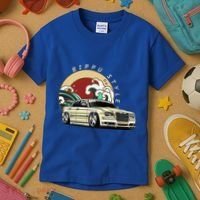 Bippu Style Car Japanese Car Culture Kids T-Shirt thumb 3