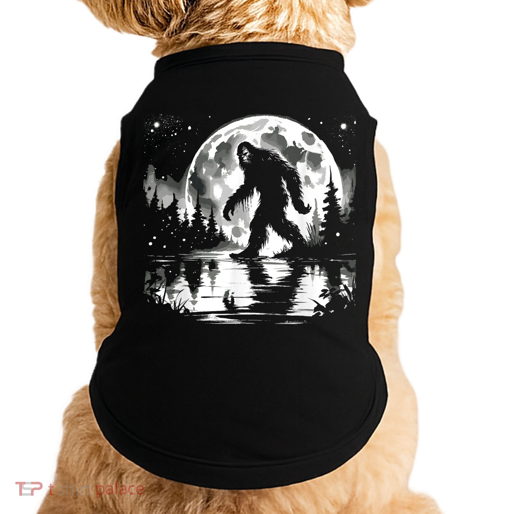 Bigfoot Sasquatch Cool Bigfoot Doggie Tank