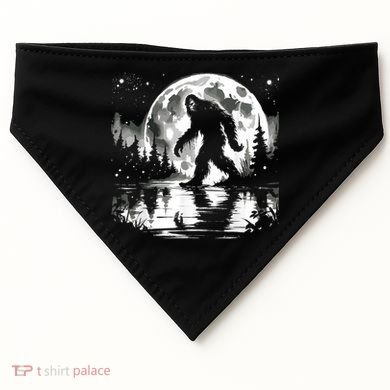 Bigfoot Sasquatch Cool Bigfoot USA-Made Doggie Bandana