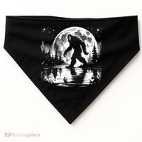 Bigfoot Sasquatch Cool Bigfoot USA-Made Doggie Bandana thumb 0