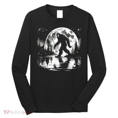 Bigfoot Sasquatch Cool Bigfoot Long Sleeve Shirt