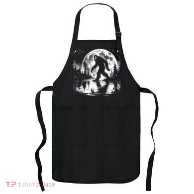 Bigfoot Sasquatch Cool Bigfoot Apron