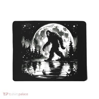 Bigfoot Sasquatch Cool Bigfoot Mousepad