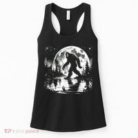 Bigfoot Sasquatch Cool Bigfoot Women's Tank Top thumb 0