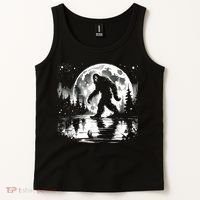 Bigfoot Sasquatch Cool Bigfoot Tank Top thumb 2