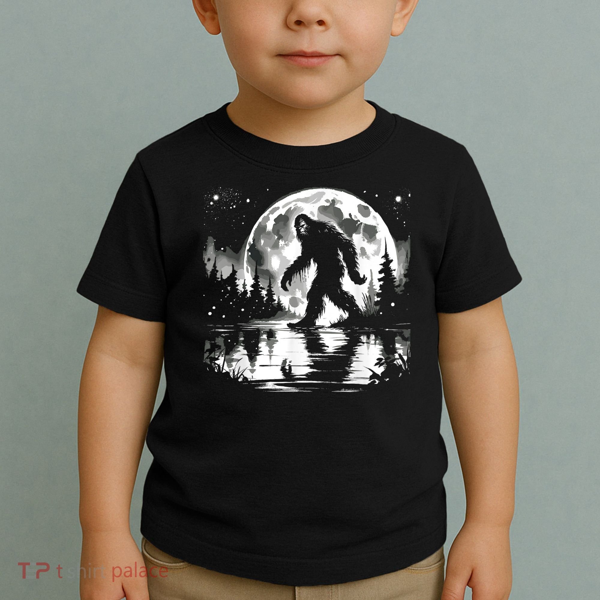 Bigfoot Sasquatch Cool Bigfoot Toddler T-Shirt