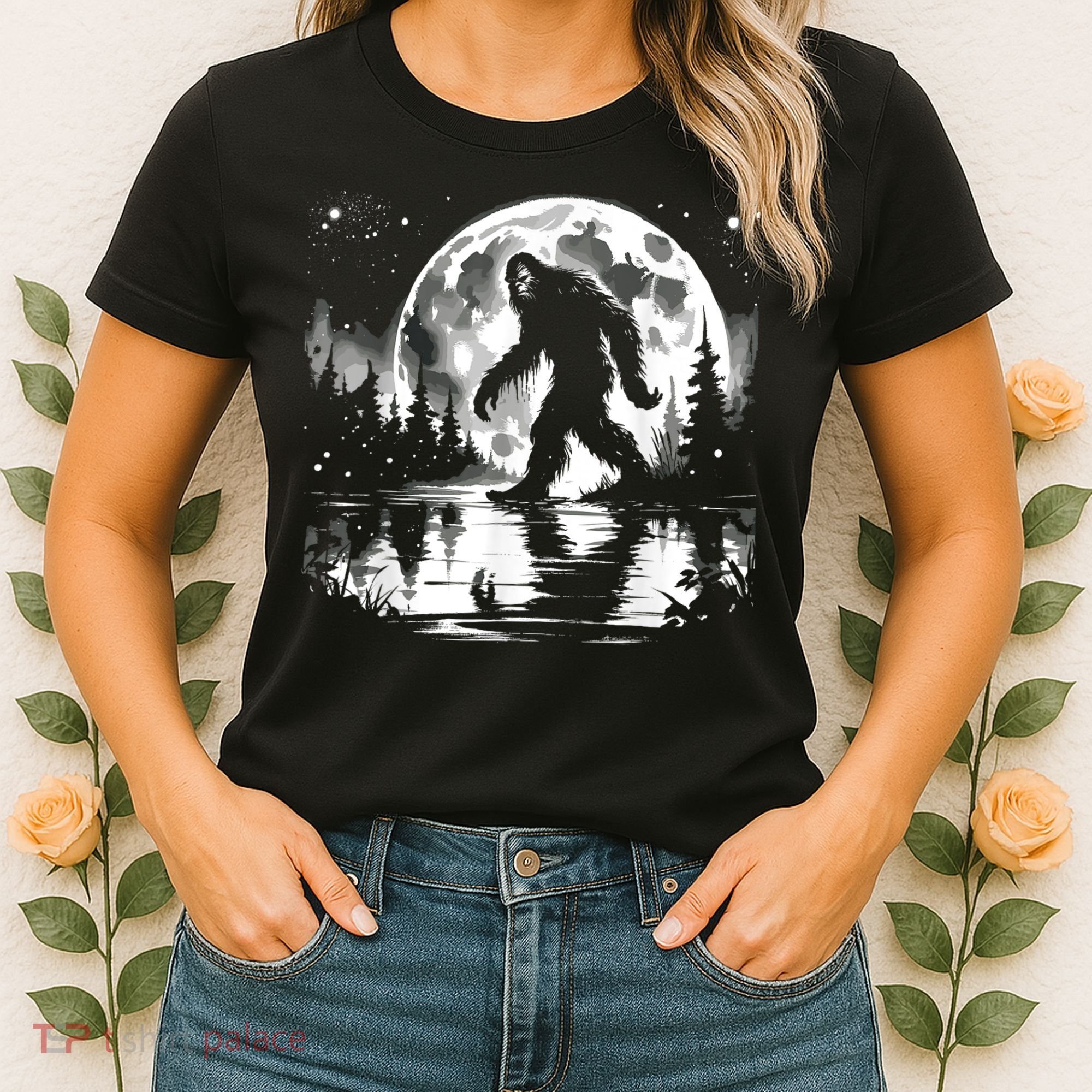 Bigfoot Sasquatch Cool Bigfoot Women's T-Shirt