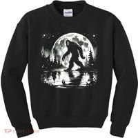 Bigfoot Sasquatch Cool Bigfoot Kids Sweatshirt thumb 0