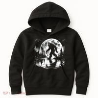 Bigfoot Sasquatch Cool Bigfoot Kids Hoodie thumb 0
