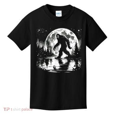 Bigfoot Sasquatch Cool Bigfoot Kids T-Shirt