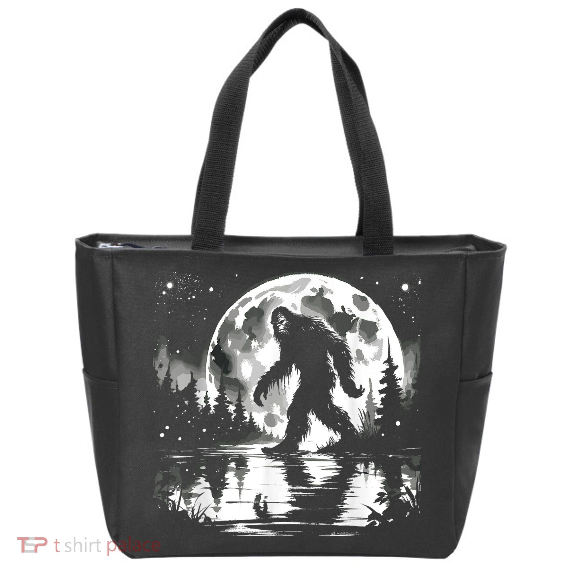 Bigfoot Sasquatch Cool Bigfoot Tote Bag