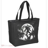 Bigfoot Sasquatch Cool Bigfoot Tote Bag thumb 2