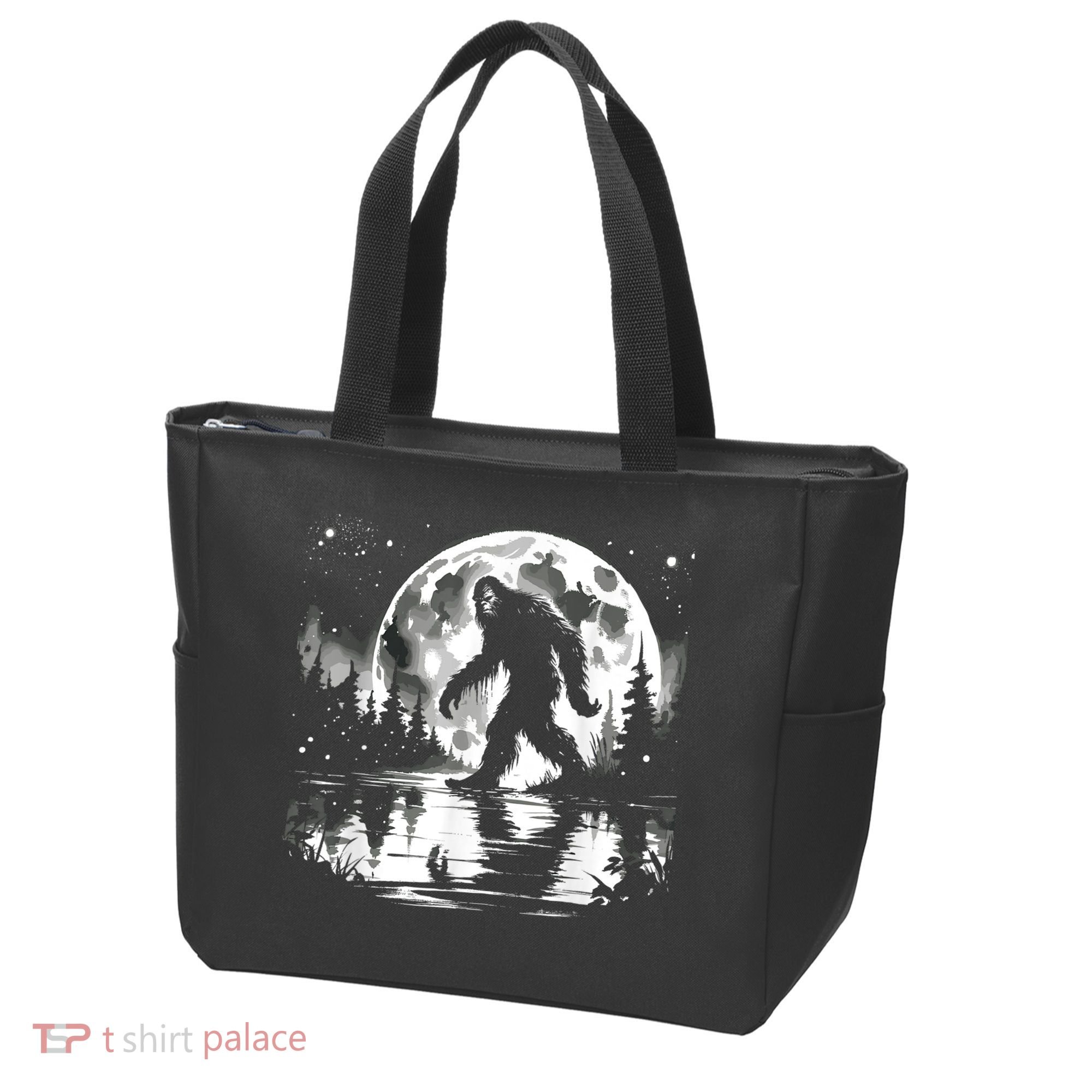Bigfoot Sasquatch Cool Bigfoot Tote Bag