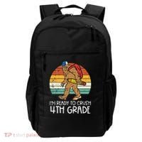 Bigfoot Sasquatch Crush 4th Grade Fourth First Day Of School Backpack thumb 0