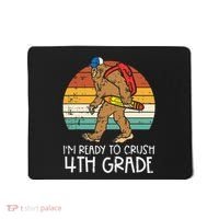 Bigfoot Sasquatch Crush 4th Grade Fourth First Day Of School Mousepad thumb 0