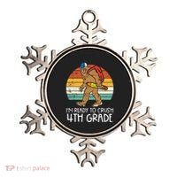 Bigfoot Sasquatch Crush 4th Grade Fourth First Day Of School Ornament thumb 0