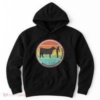 Because Show Cows ...Obviously Fun Cattle Showing Fair Hoodie thumb 0