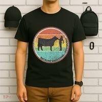 Because Show Cows ...Obviously Fun Cattle Showing Fair T-Shirt thumb 6