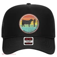 Because Show Cows ...Obviously Fun Cattle Showing Fair Hat thumb 0