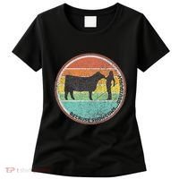 Because Show Cows ...Obviously Fun Cattle Showing Fair Women's T-Shirt thumb 0