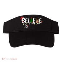 Believe Santa Claus Reindeer Christmas Festive Visor thumb 0