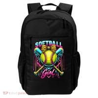 Baseball Sister Coquette Bow Women Cheer Baseball Fan Gift Backpack thumb 0