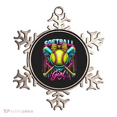 Baseball Sister Coquette Bow Women Cheer Baseball Fan Gift Ornament