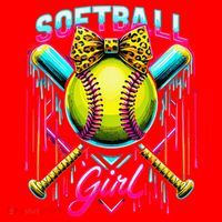 Baseball Sister Coquette Bow Women Cheer Baseball Fan Gift Santa Hat thumb 1