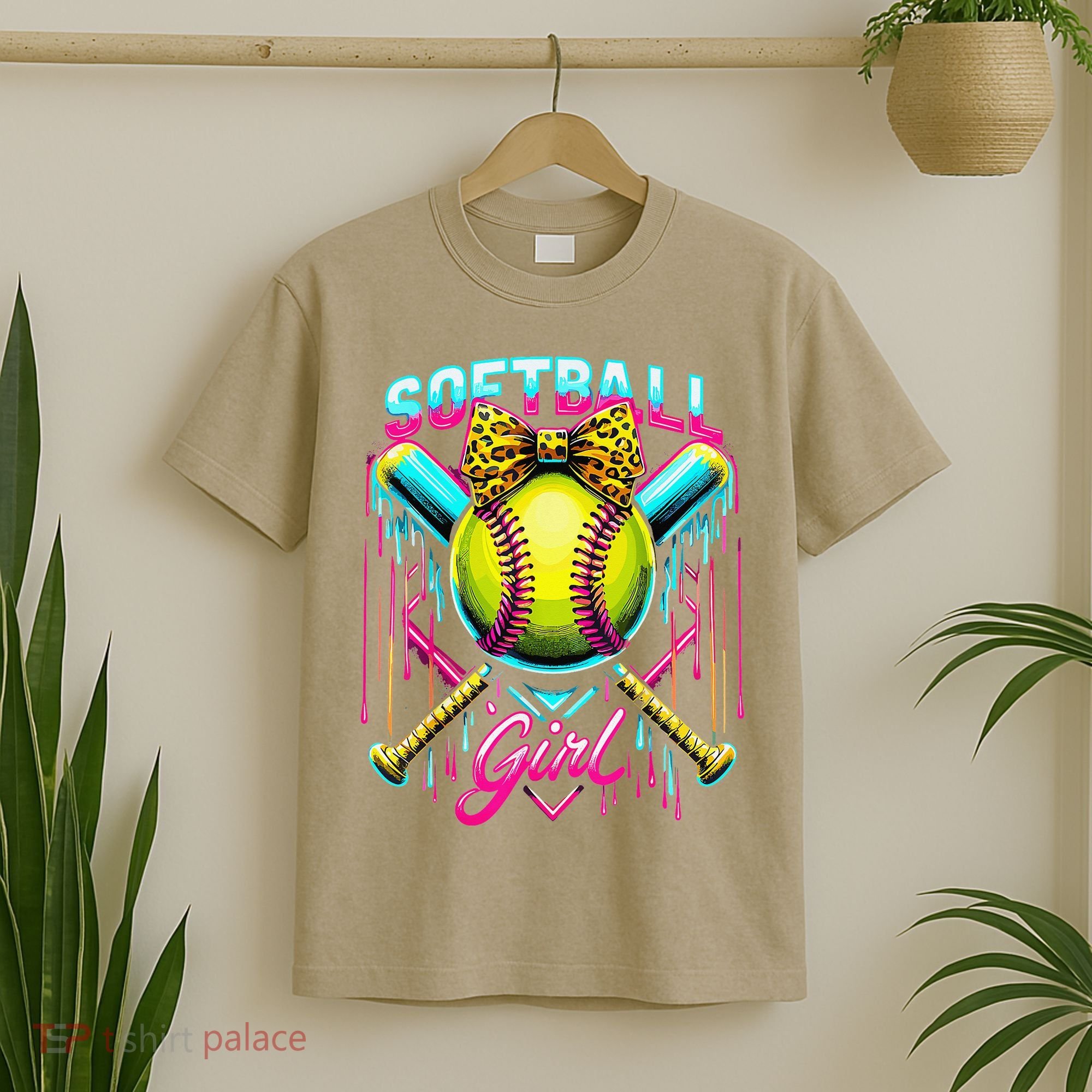Baseball Sister Coquette Bow Women Cheer Baseball Fan Gift T-Shirt