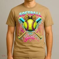 Baseball Sister Coquette Bow Women Cheer Baseball Fan Gift T-Shirt thumb 3