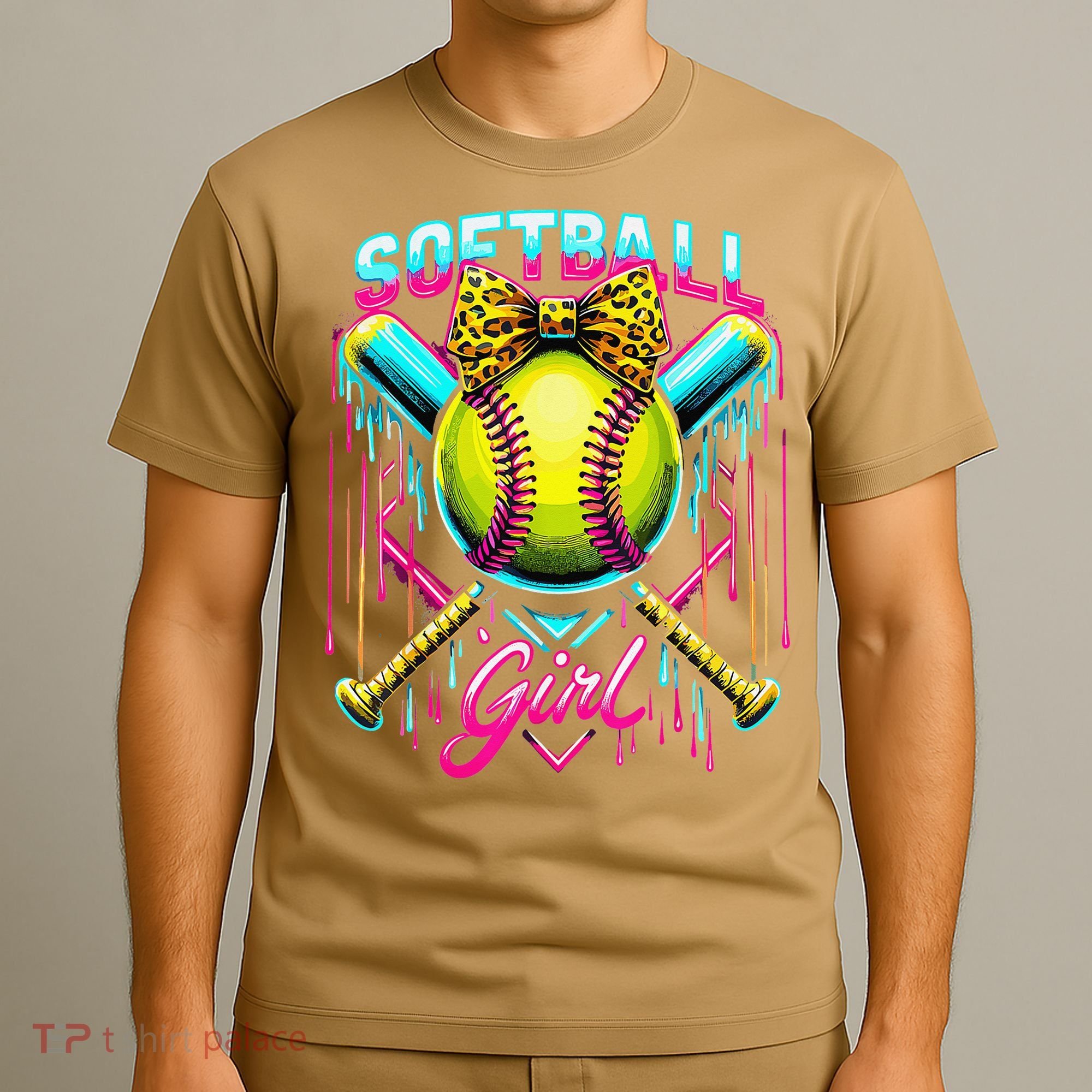 Baseball Sister Coquette Bow Women Cheer Baseball Fan Gift T-Shirt