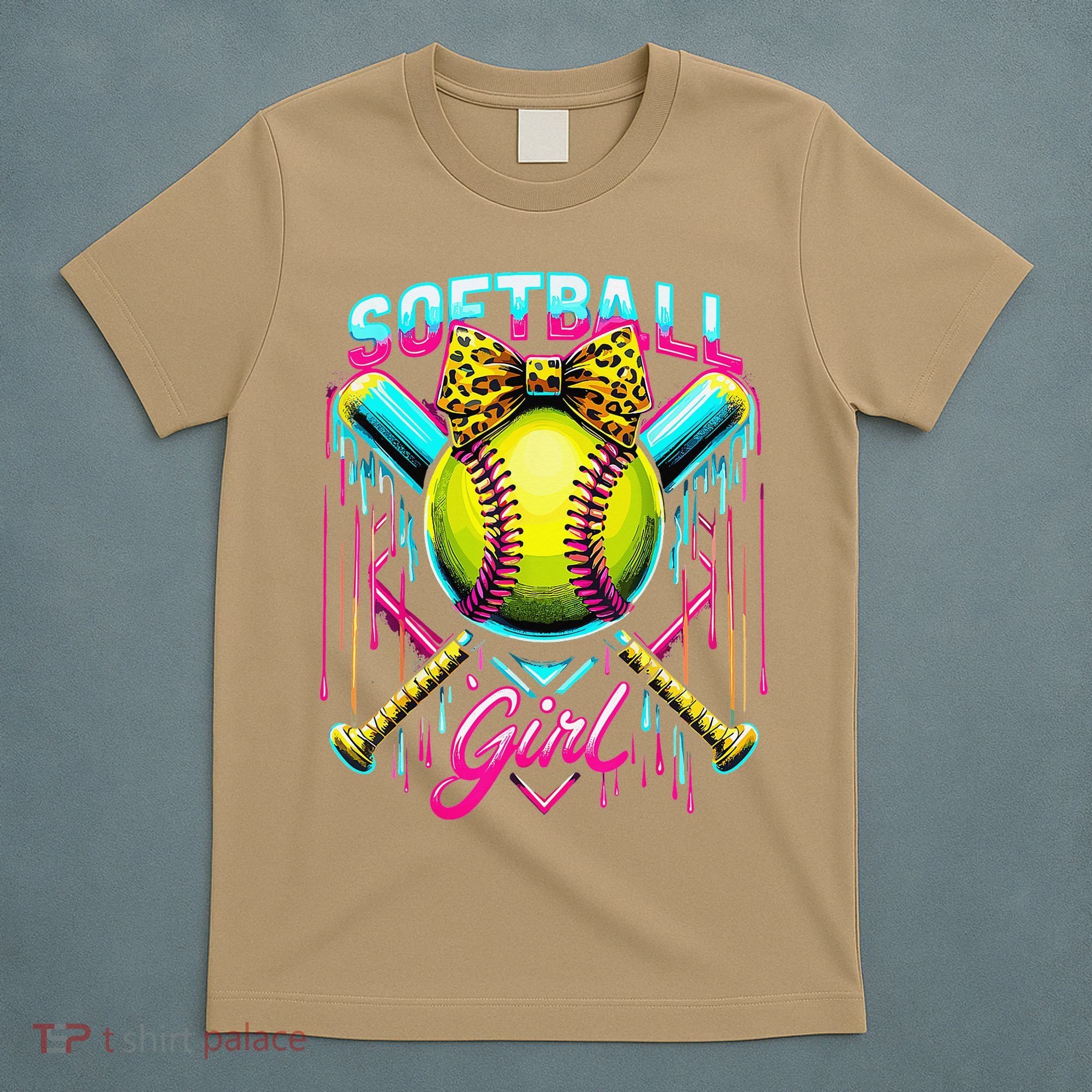 Baseball Sister Coquette Bow Women Cheer Baseball Fan Gift T-Shirt