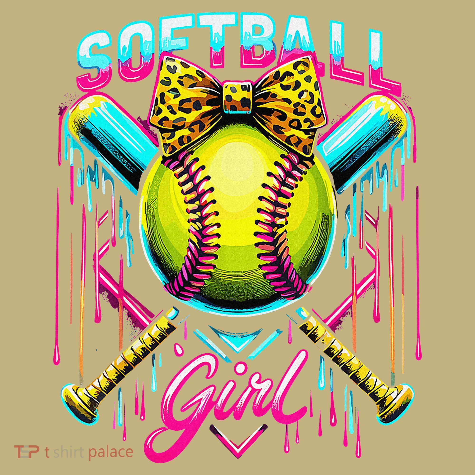 Baseball Sister Coquette Bow Women Cheer Baseball Fan Gift Kids T-Shirt
