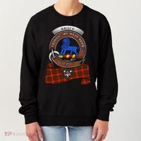 Bruce Scottish Clan Badge & Tartan Women's Sweatshirt thumb 0
