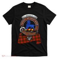 Bruce Scottish Clan Badge & Tartan T-Shirt thumb 0