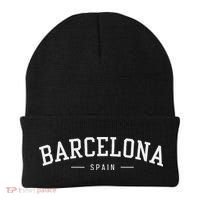 Barcelona Spain College Style Vacation Souvenir Beanie thumb 0