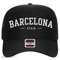 Barcelona Spain College Style Vacation Souvenir Hat thumb 0