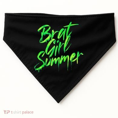 Brat Summer Cute Retro Summer USA-Made Doggie Bandana