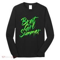 Brat Summer Cute Retro Summer Long Sleeve Shirt thumb 0
