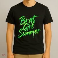 Brat Summer Cute Retro Summer T-Shirt thumb 3