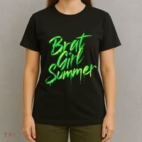 Brat Summer Cute Retro Summer T-Shirt thumb 4