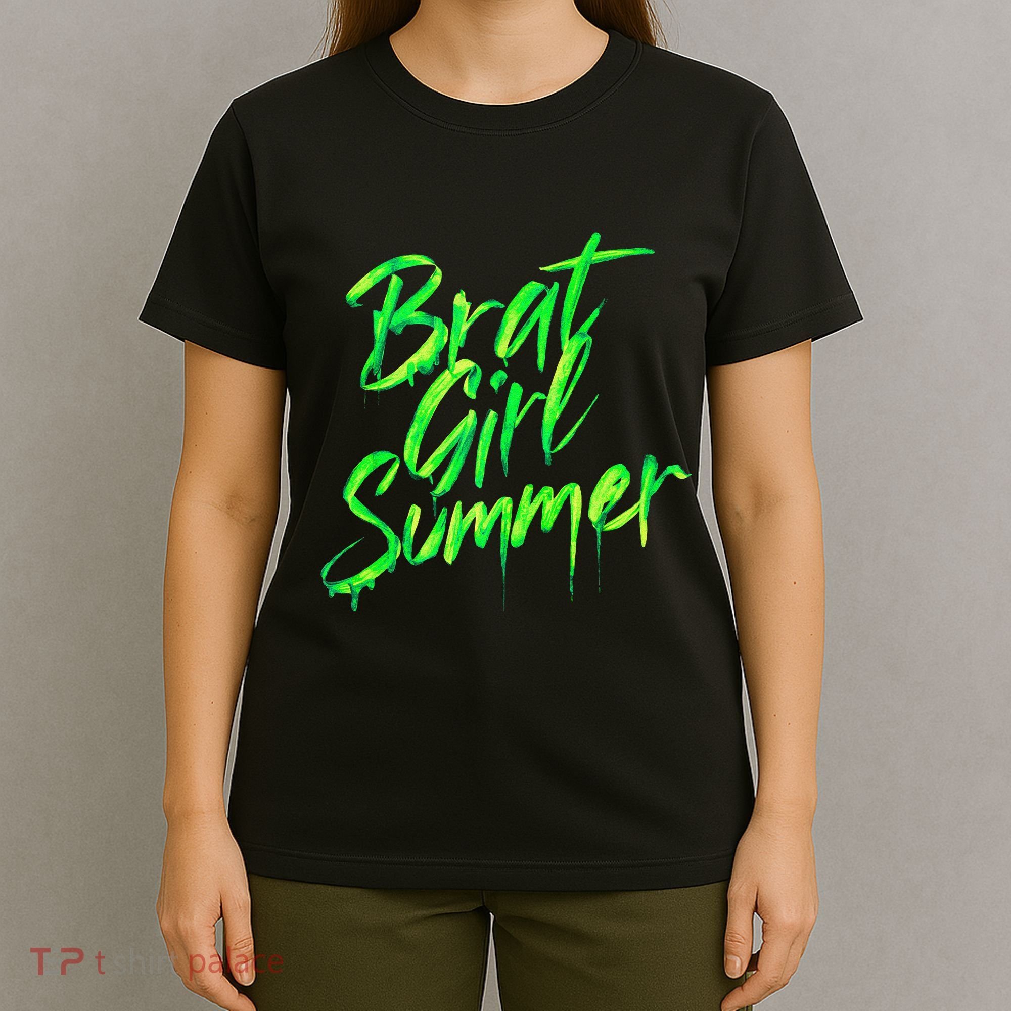 Brat Summer Cute Retro Summer T-Shirt