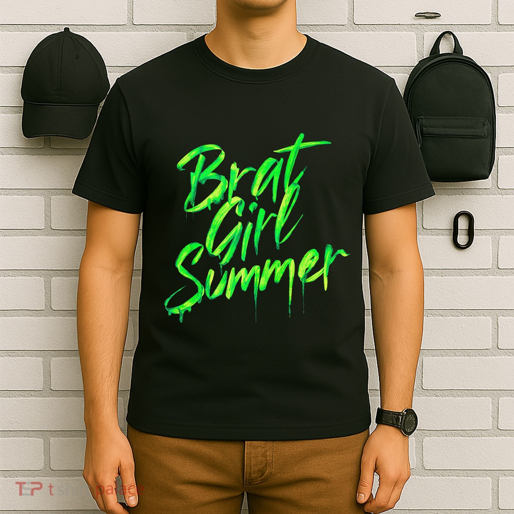 Brat Summer Cute Retro Summer T-Shirt